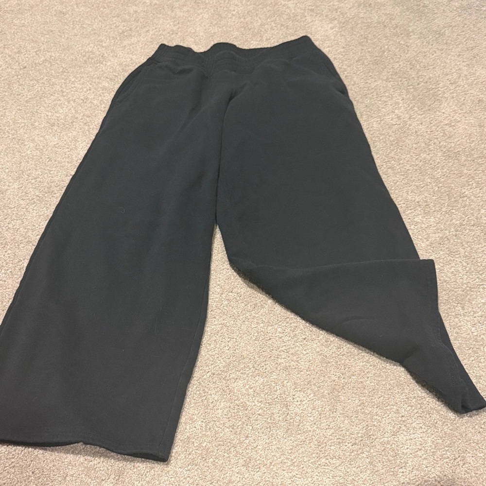 Hollister Black Wideleg Sweats